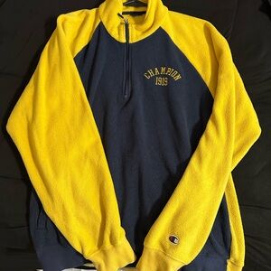 Champion 1919 Yellow and Navy Zip Up Jacket